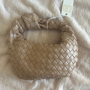Urban Expressions Tracy woven knot mini bag